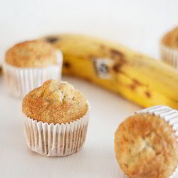 Рецепт Капкейков с бананом