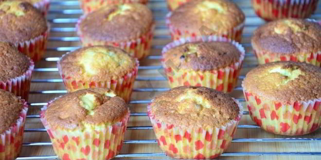 Рецепт капкейков с белым шоколадом и фисташками