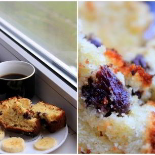 Рецепт Кекса с изюмом и горьким шоколадом