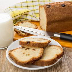 Рецепт Кекса с изюмом и цедрой лимона