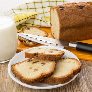 Рецепт Кекса с изюмом и цедрой лимона