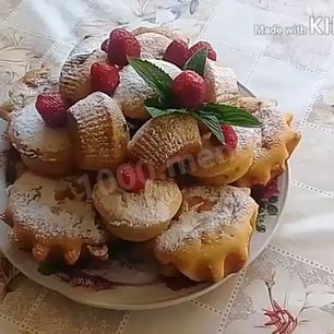 Рецепт Кексов с повидлом внутри