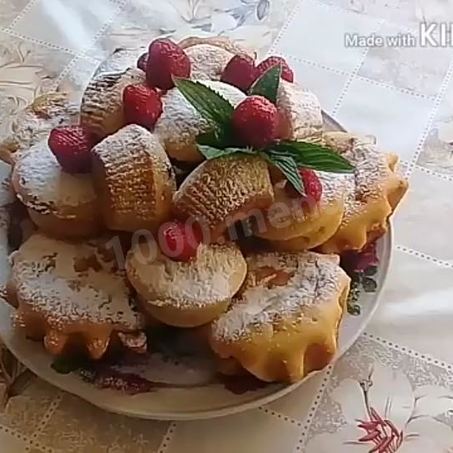 Рецепт Кексов с повидлом внутри