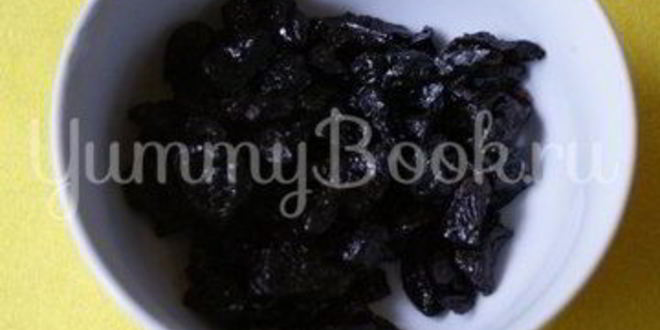 Рецепт кофейного кекса с орехами и черносливом