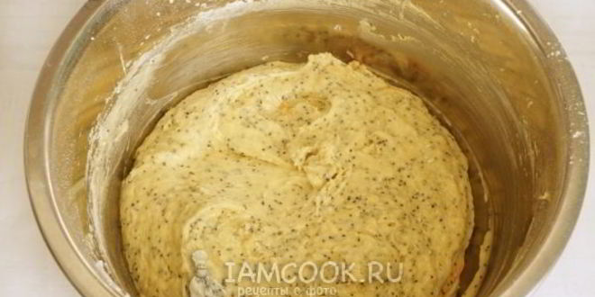 Рецепт макова-апельсинового кекс