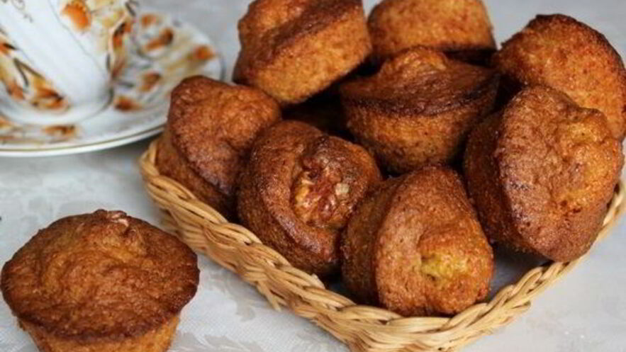 Рецепт морковных кексиков