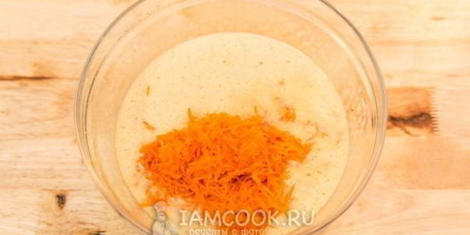 Рецепт морковных кексов с черносливом