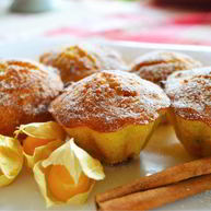 Рецепт Морковных кексов с физалисом и корицей