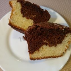 Рецепт Мраморных кексов с шоколадом