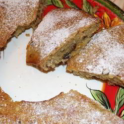 Рецепт Овсяного кекса с курагой