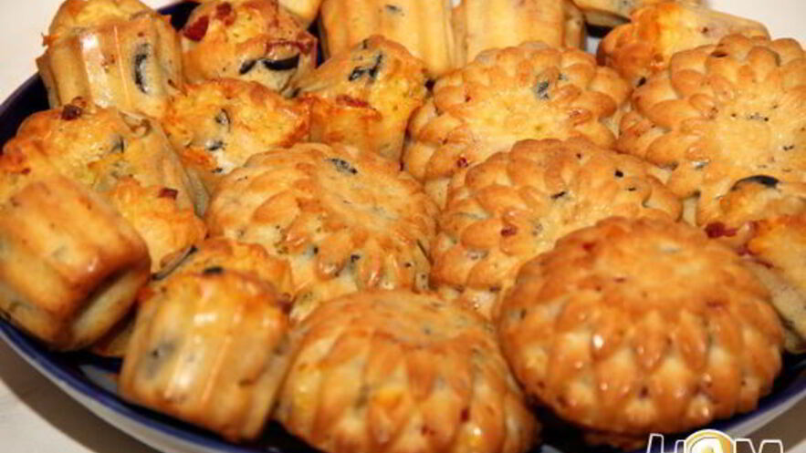 Рецепт пикантных кексиков
