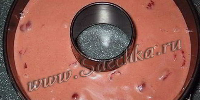 Рецепт постного вишнево-шоколадный кекс