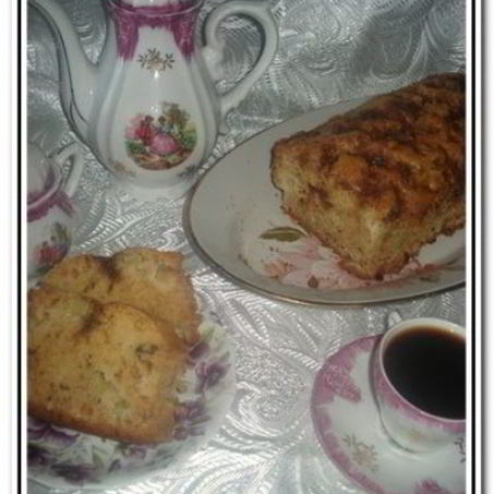 Рецепт Ревеневого кекса с орехами