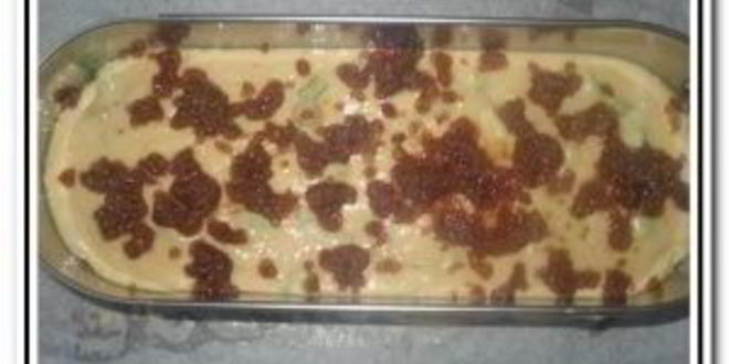 Рецепт ревеневого кекса с орехами