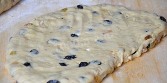 Рецепт рождественского штоллена