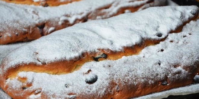 Рецепт рождественского штоллена