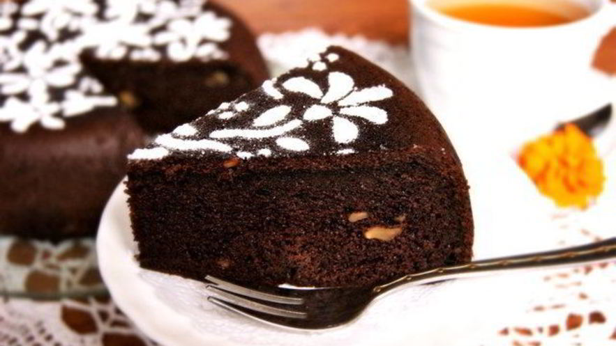 Рецепт шоколадна-бананового кекс в мультиварке