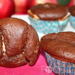 Рецепт Шоколадна-творожных кексы