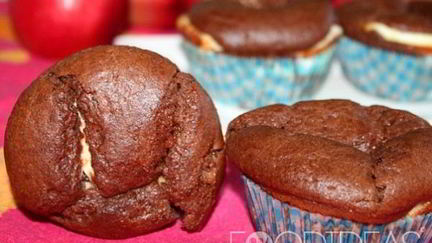 Рецепт Шоколадна-творожных кексы
