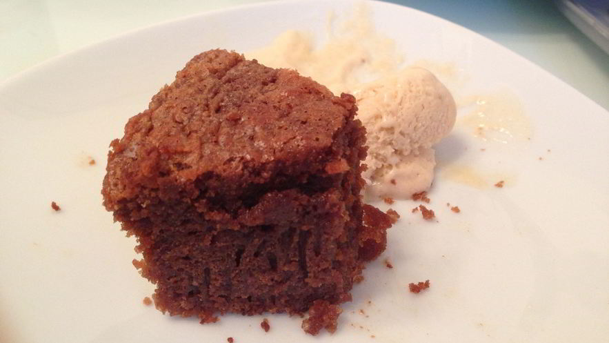 Рецепт шоколадного фондана на кукурузной муке