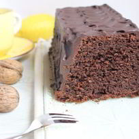 Шоколадный кекс на минеральной воде