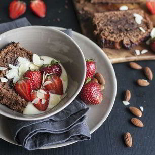 Рецепт Шоколадного кекса с миндальной мукой