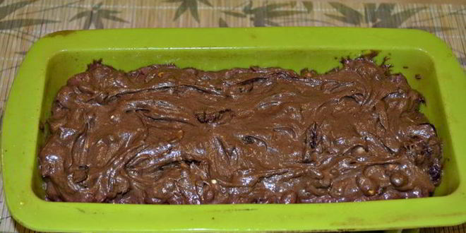 Рецепт шоколадного кекса с вишней