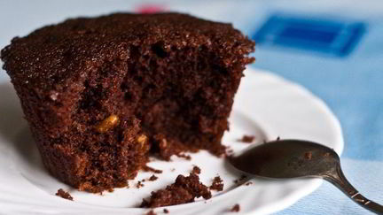 Рецепт Шоколадного кекса в микроволновке за 5 минут