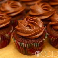 Шоколадный крем для капкейков