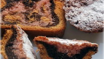 Рецепт Цветного кекса