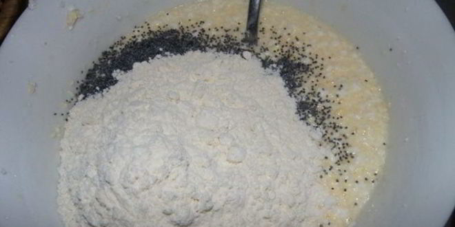 Рецепт творожно-макового кекс с финиками