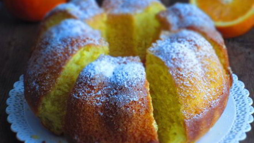 Рецепт творожного кекса с апельсиновым соком