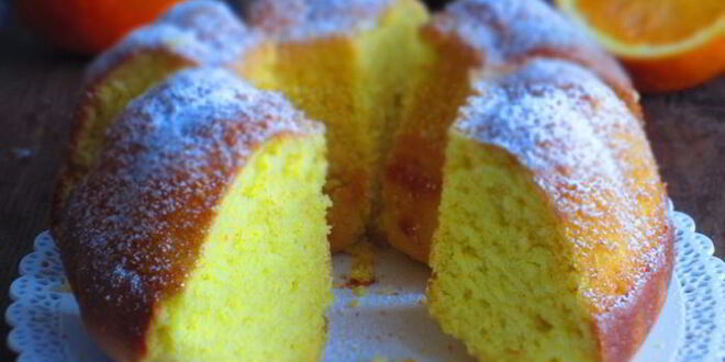 Рецепт творожного кекса с апельсиновым соком