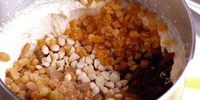 Рецепт творожного рождественского штоллена