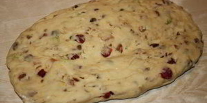 Рецепт творожного штоллена