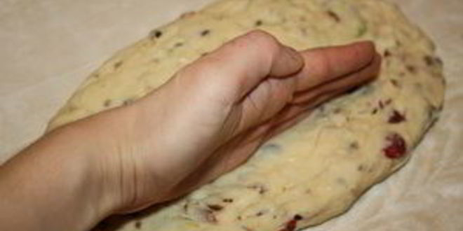 Рецепт творожного штоллена