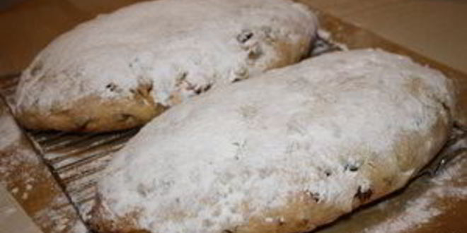 Рецепт творожного штоллена