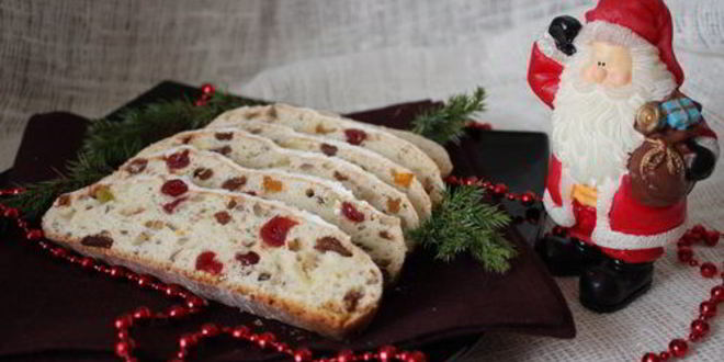 Рецепт творожного штоллена