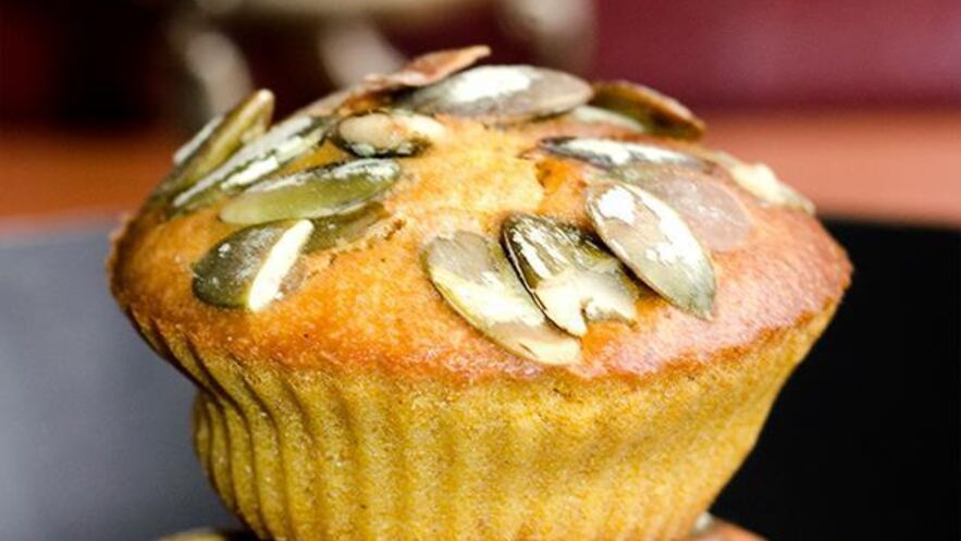 Рецепт тыквенных кексов с имбирными цукатами