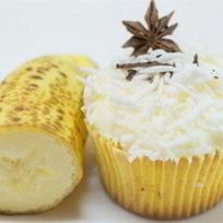 Ванильные банановые кексы