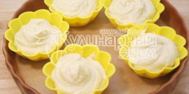 Рецепт ванильных кексиков с клюквой