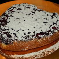 Рецепт Ягодного кекса на кефире