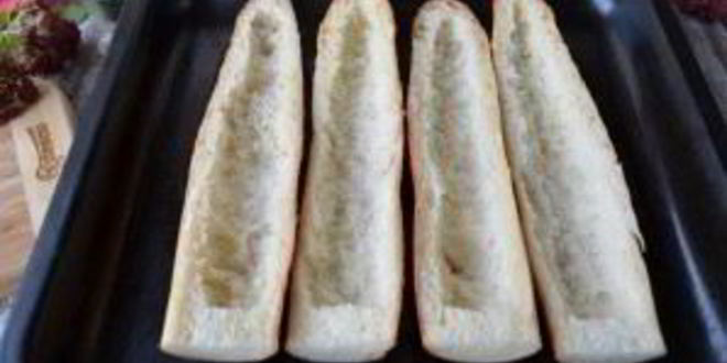 Рецепт хачапури по-аджарски в багете