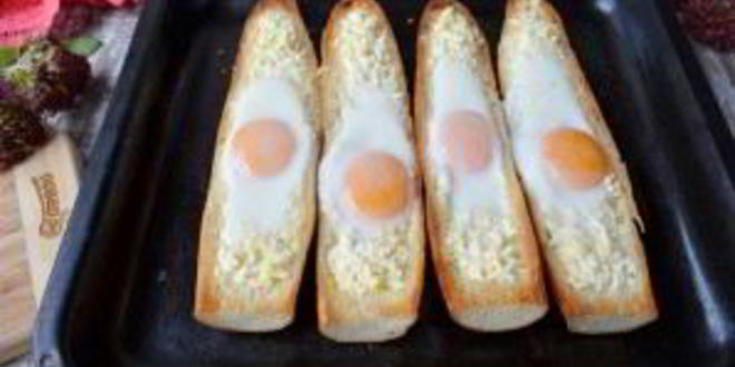 Рецепт хачапури по-аджарски в багете