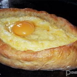 Рецепт Хачапури с яйцом