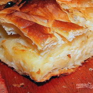 Рецепт Простого хачапури с сыром в духовке