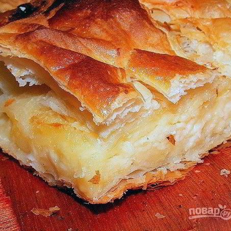 Рецепт Простого хачапури с сыром в духовке