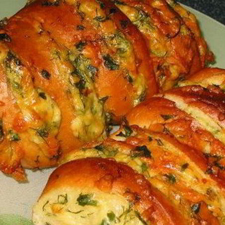 Рецепт Батона с чесноком и сыром в духовке