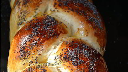 Рецепт Еврейского хлеба Хала