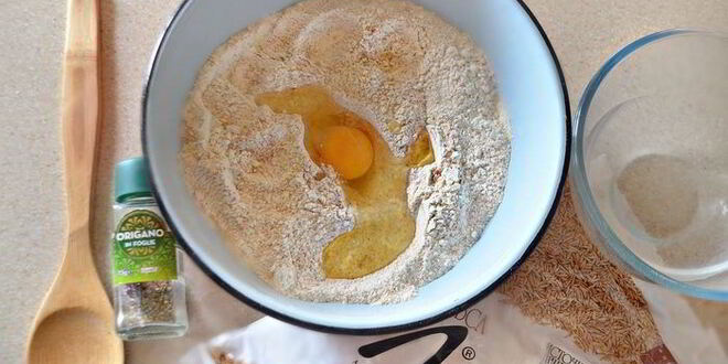 Рецепт итальянского батона с овсяными отрубями